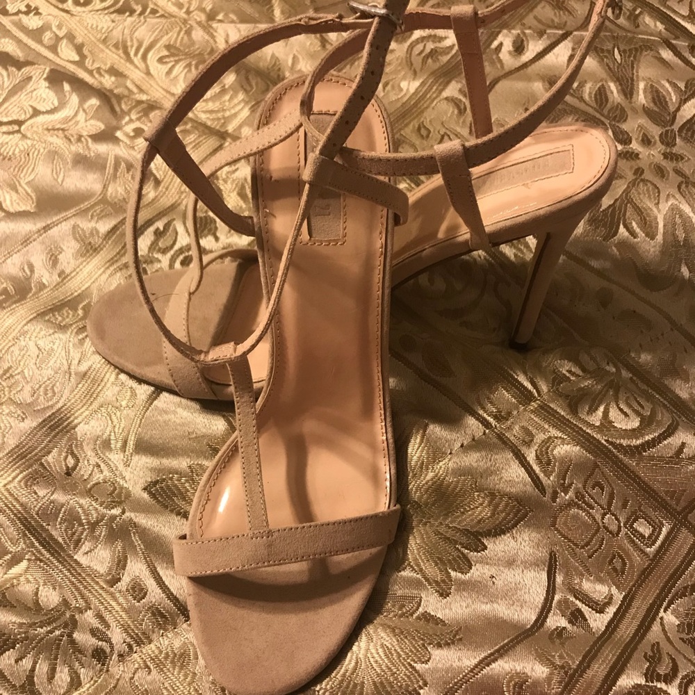 Strappy heels